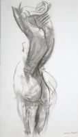  Cecil Drawing, Contemplation I, '88